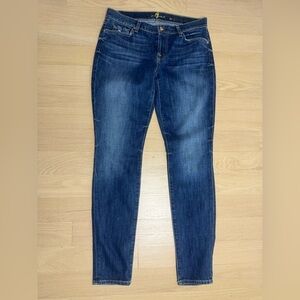 7 For All Mankind “The Skinny” Jeans – Dark Wash – Women’s Size 30